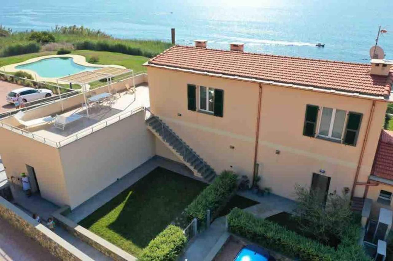 Incanto Sul Mare Con Enorme Terrazza E Piscina Cervo Dış mekan fotoğraf